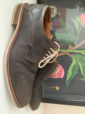 Navy boot men’s shoe